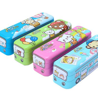 圓珠筆韓版可愛透明筆袋女文具盒女簡約筆筒多功能奶油膠巾小學生