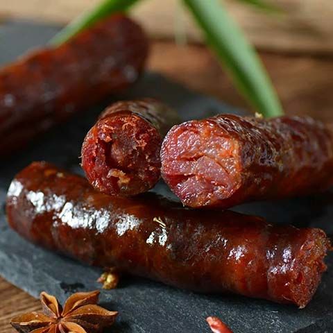 四川香肠腊肉麻辣五香广味农家自制轻烟熏腊肠腊肉美食特产批发