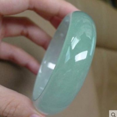 银饰手镯水乳银手镯情侣对闺蜜同款手链泰山石无上菩提?#26009;?#25163;串玉