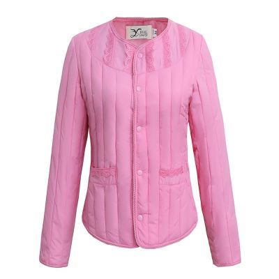 棉衣女短款棉服秋冬季外套貼身無領內穿棉襖打底羽絨棉衣女裝內膽