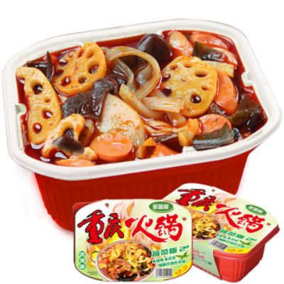 正宗重庆多园树懒人方便微火锅450g速食冷水自助火锅麻辣素食火锅
