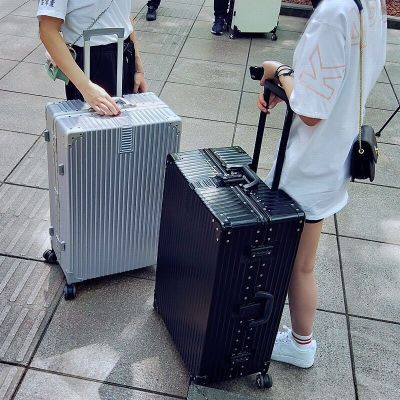 行李箱女学生密码箱旅行箱男24寸箱包复古26寸小清新拉杆箱子20寸