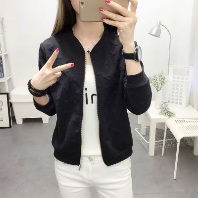 秋装外套女2018新款韩版学生薄款短款百搭棒球服长袖小外套