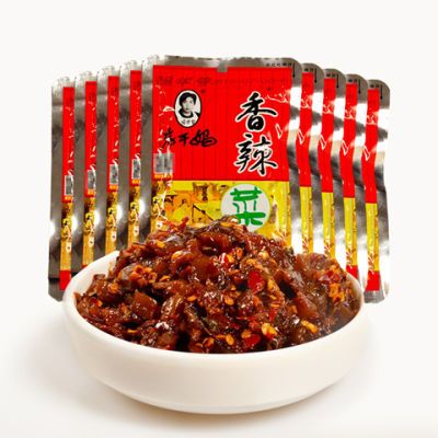 【香辣菜60g*5包郵】貴州特產老干媽榨菜 下飯菜 超辣 香辣醬批發