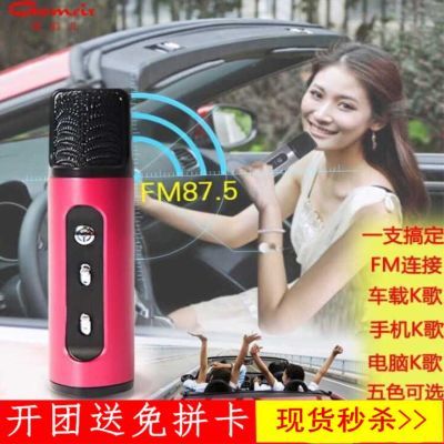 耳机带麦克风风器支架架子风网红歌声卡设备摘花椒神器风卡拉点歌