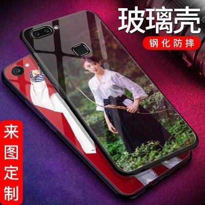 vivo手机壳定制钢化玻璃vivox9s/x9/x20plus照片vivox21i/x21来图