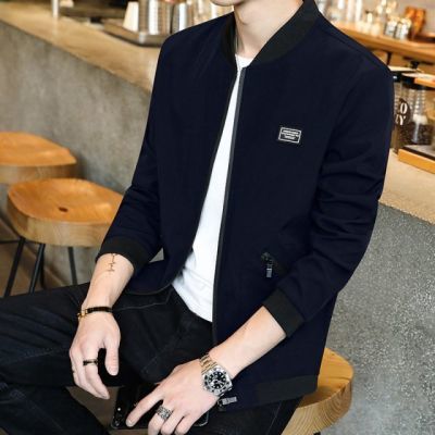 韩版宽松男士黑色运动大码外套男大学生时尚上衣个性休闲长袖街头