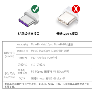快充数据线充电头手机电脑畅玩手机马仕宝耳机神器红米线器闪充一