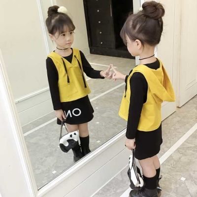 女童连衣裙秋女宝宝打底衫女孩裙女夏装秋天衣服儿童运动装女小女