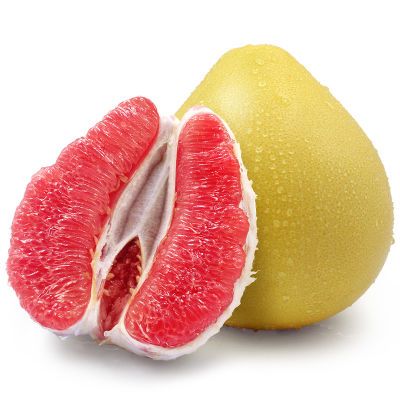 福建平和琯溪红心蜜柚 柚有范儿 2个装 净重约5斤 新鲜柚子