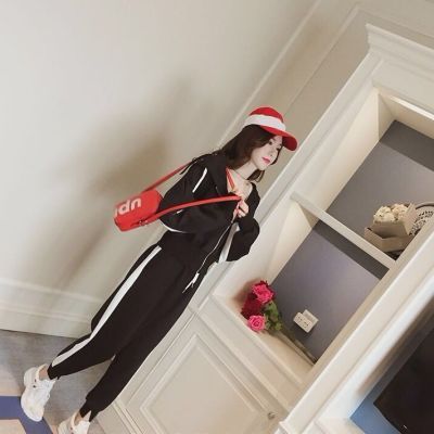 裙子秋季裤子女学生韩版宽松牛仔领连衣裙网红同款女装雪纺裙恤社