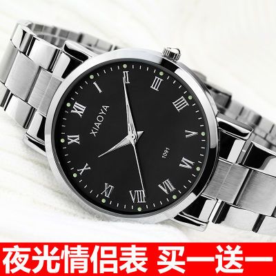 超薄韓版夜光情侶手表男學生潮流電子手表女簡約時尚閨蜜可愛一對