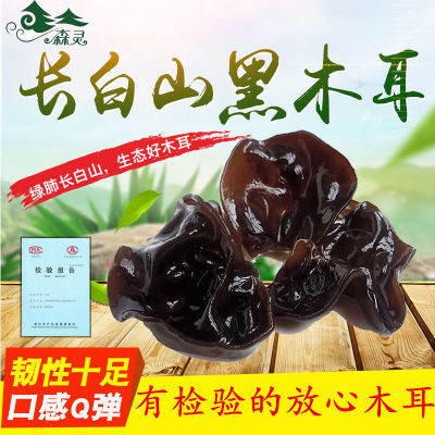 長白山 東北黑木耳干貨野生木耳農家土特產無根肉厚