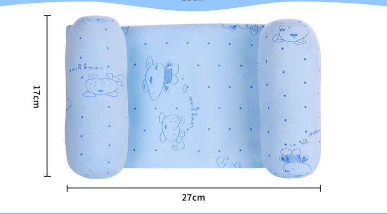 婴儿枕头定型枕新生儿宝宝防偏头纠正偏头小枕头透气定型枕棉枕头