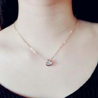 ÇéÏíÈÕº«¹úʱÉÐпîÏîÁ´Å®¶Ì¿îËø¹ÇÁ´È˹¤Ë®×ê¼òÔ¼ÌðÃÀÊÎÆ·Å®ÅäÊÎ