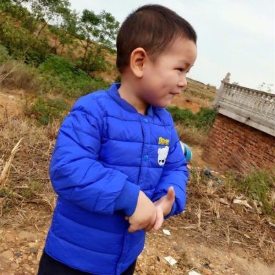 秋冬兒童羽絨棉服男童輕薄棉衣女童保暖棉服內膽中小童冬天外套