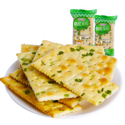 【片片有香葱】香葱苏打饼干1000g 养胃无糖苏打饼干250g