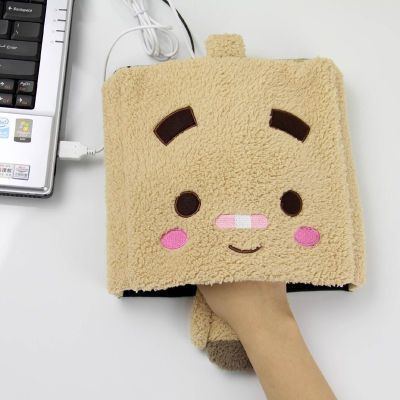 伊品堂张小盒系列USB保暖鼠标垫/暖手鼠标垫(多色随机)