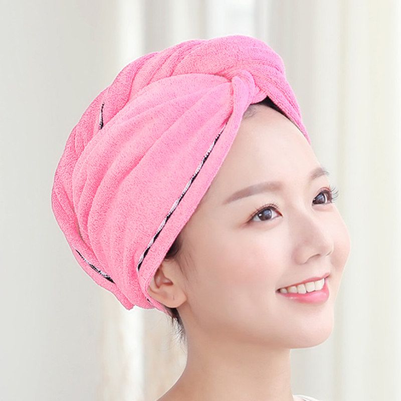 Buy Dry Hair Cap Female Super Absorbent Rub Hair Quick Dry Towel