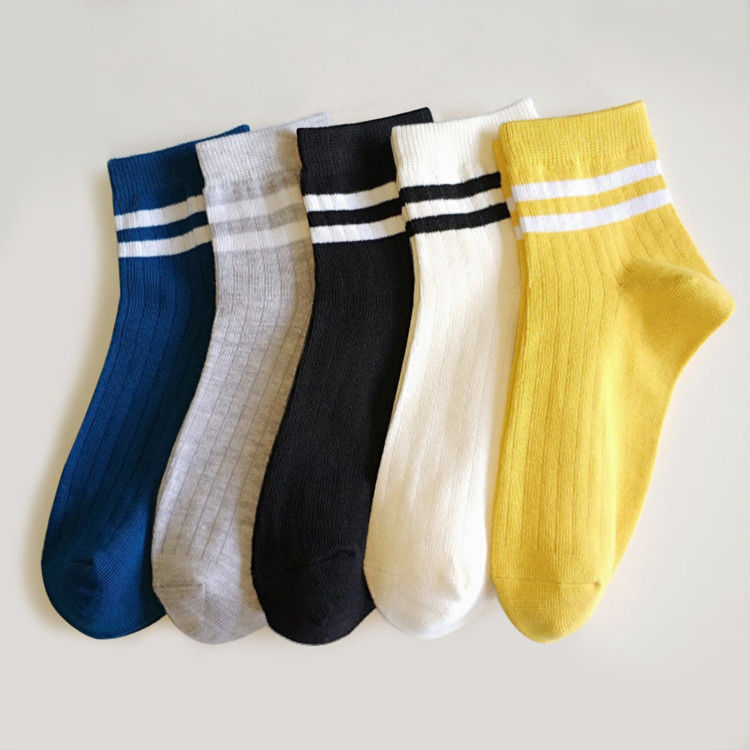 【10-5双可选】袜子男士短袜男中筒袜男士运动袜船袜短筒袜夏季