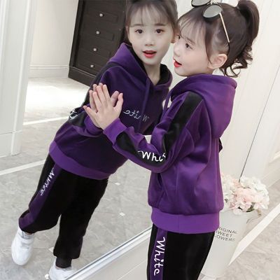 ͯװŮͯÌ××°2018пî¼ÓÈÞ¼ÓºñÇﶬװÖдóͯ½ðË¿ÈÞ¶ùͯº«°æÁ½¼þÌ×