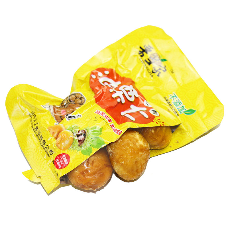零食批发栗当家油栗仁500克无添加即食熟制板栗仁无壳坚果仁沂蒙
