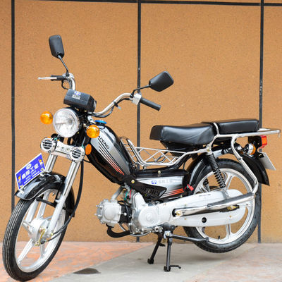 重庆嘉陵发动机全新嘉鹏48cc助力弯梁轻便代步两轮燃油复古摩托车