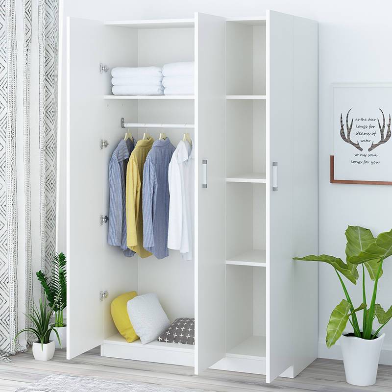 Buy Wardrobe Simple Modern Economy Assemble Real Wood Wardrobe