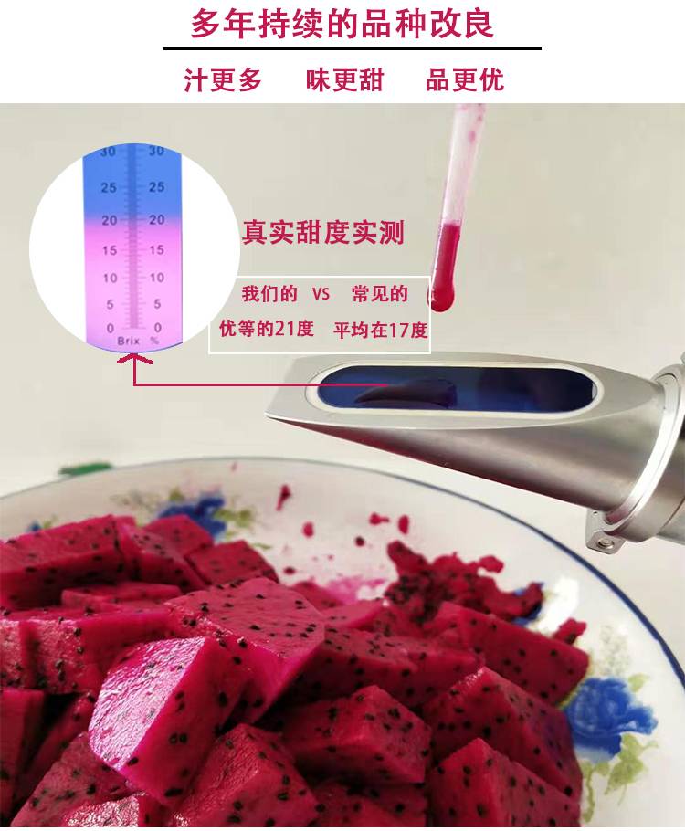 【精选大果】新鲜火龙果红心当季水果类红肉5斤 单果450-900g批发