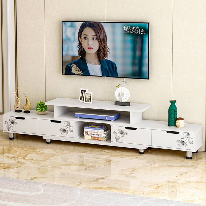 Buy Simple Tv Cabinet Tea Table Combination Bedroom Living Room