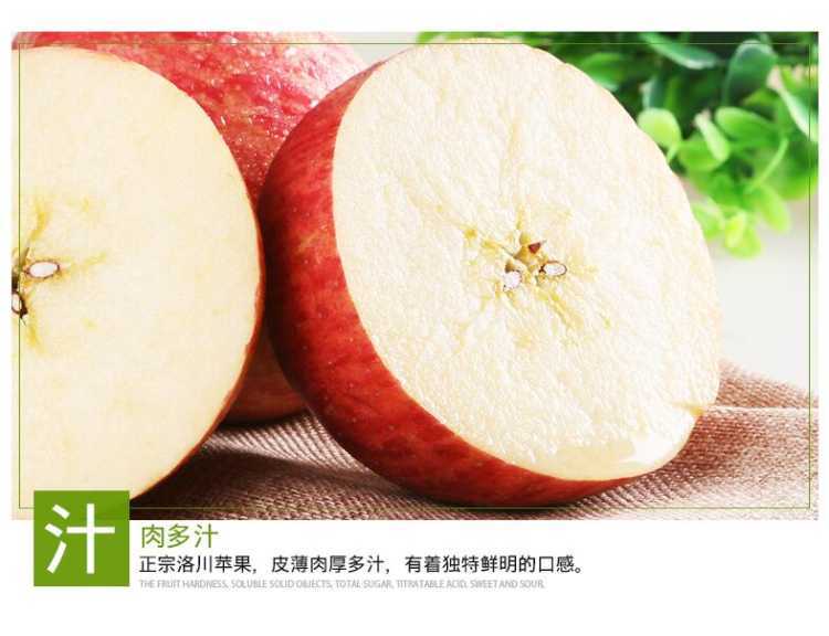 【冰糖心5斤19.9】新鲜采摘红富士苹果水果批发包邮整一箱5斤