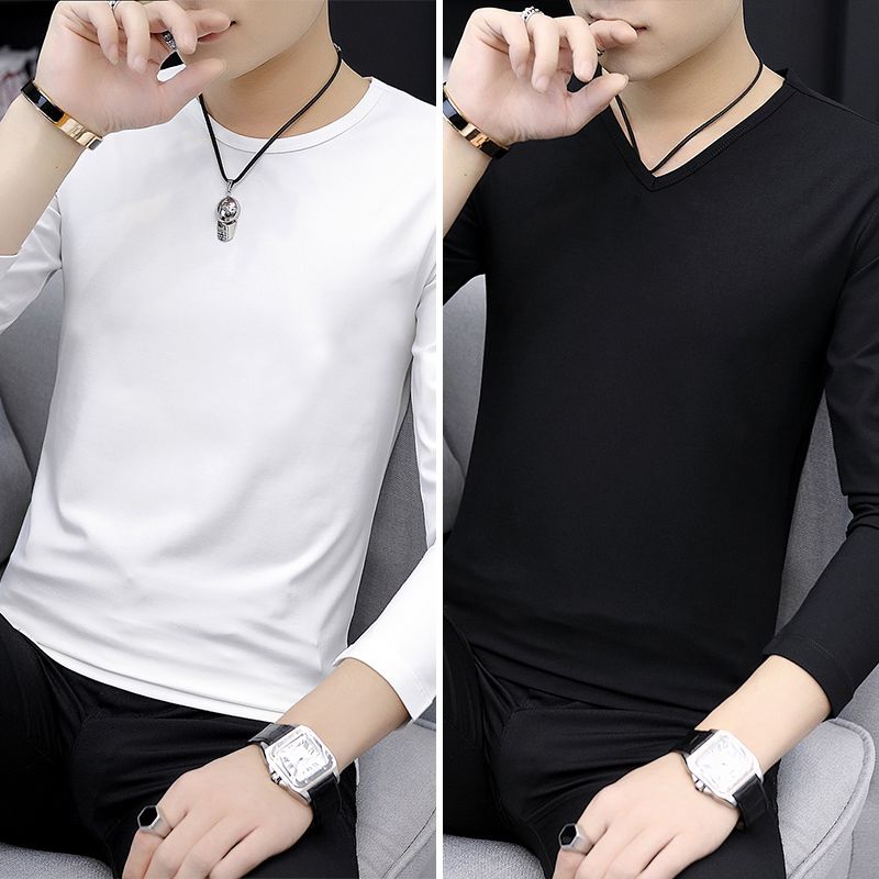 Autumn Men's Round T-shirt Top T-shirt Autumn Shirt 
Autumn Men's Round T-shirt Top T-shirt Autumn Shirt