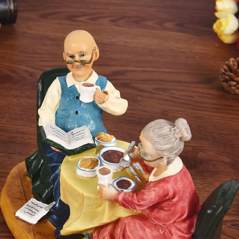 创意家装饰品摆件结婚周年纪念日送长辈爸妈金婚银婚礼物母亲节