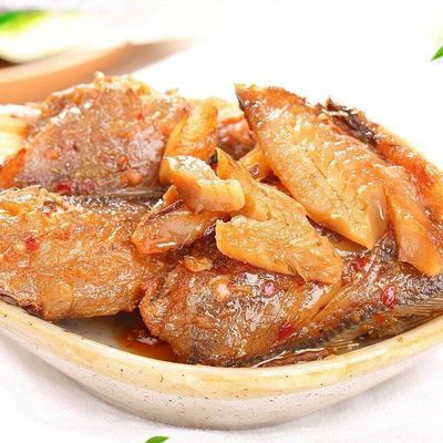 即食香酥小黄鱼即食小海鲜去刺无骨黄花鱼海鲜零食香辣小鱼仔