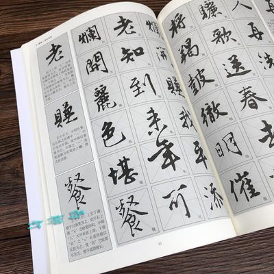 唐寅行书毛笔书法字帖练习初学者技法入门临摹教程讲解临习字帖