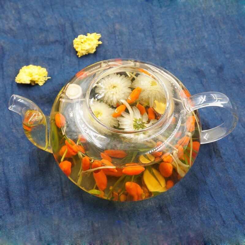 金银花枸杞决明子菊花茶20包口臭去火茶组合熬夜上火茶护眼茶男女