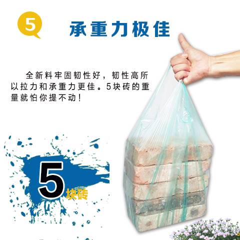 垃圾袋家用加厚手提批发价塑料袋大号黑色平口一次性宿舍方便袋子