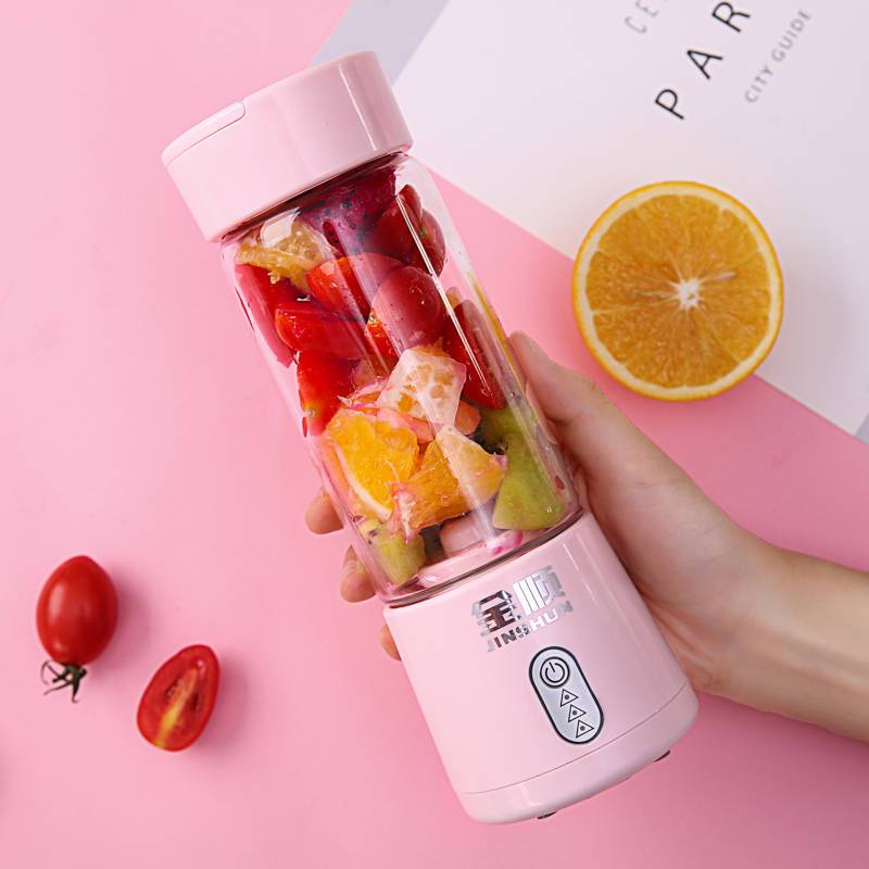德国金顺便携式榨汁机家用水果小型充电迷你自动果汁机电动单双杯