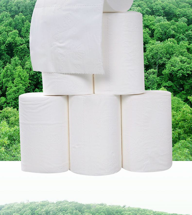【40/18/12卷】印象家用卫生纸大卷纸厕纸原木纸巾卷筒纸手纸批发