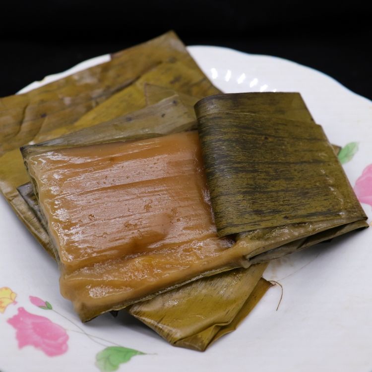 云南德宏特产糍粑泼水粑粑红糖糯米苏子糖粑粑新鲜制作袋装1斤