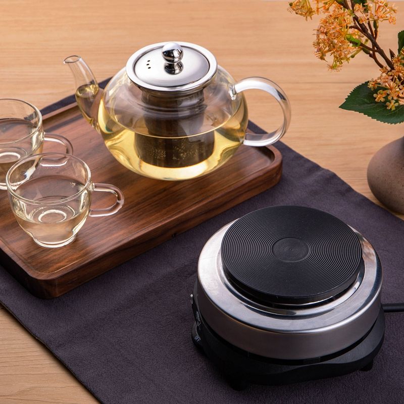 煮茶器茶具套装耐热玻璃养生煮茶炉煮茶壶可调温电热炉家用熬茶壶