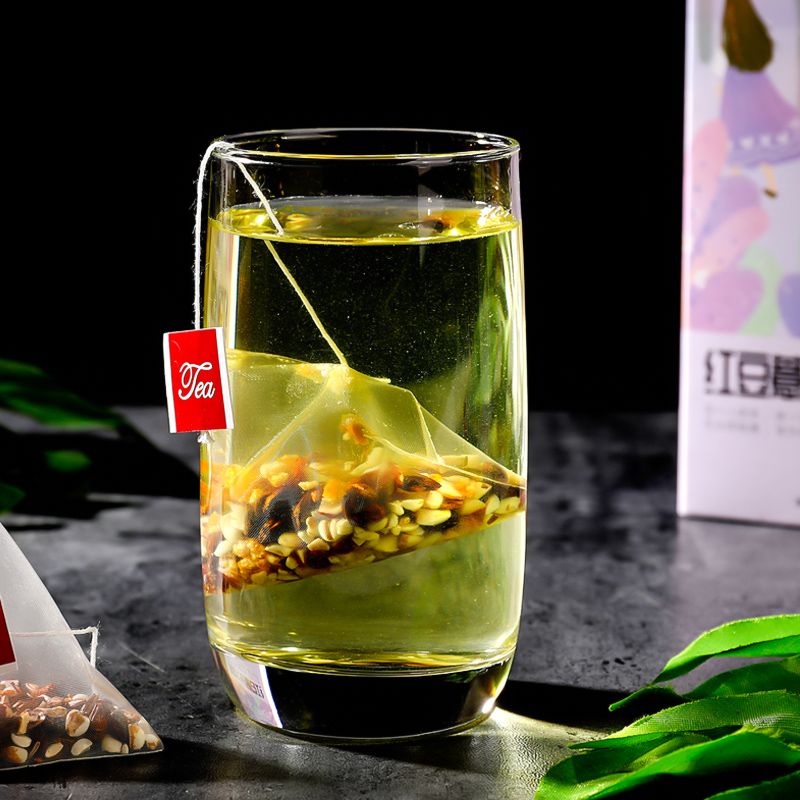 红豆薏米芡实茶三角包茶包泡茶湿气茶叶泡水红豆袋泡茶90g/盒