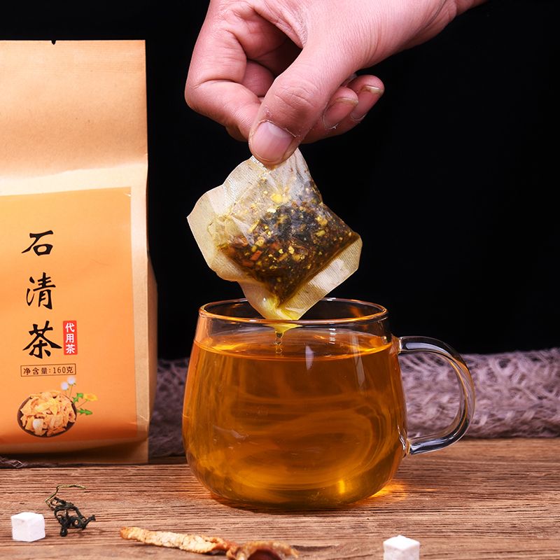 买2送1石清茶结石茶蒲公英鸡内金排石茶160g40包