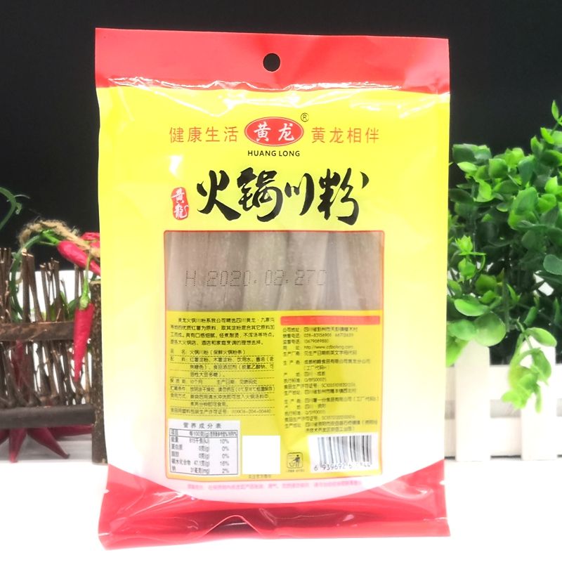 【特价】黄龙火锅川粉 240g火锅食材土豆宽粉四川红薯宽粉巴蜀特