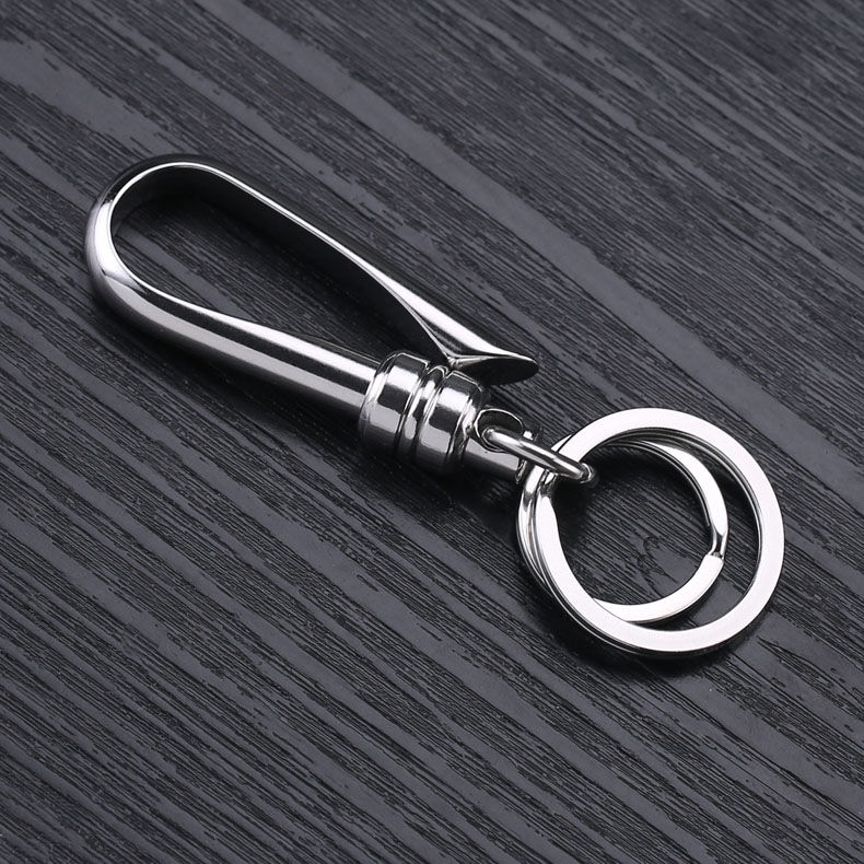 304不锈钢钥匙扣男士钥匙扣挂件锁匙扣钥匙链情侣礼物