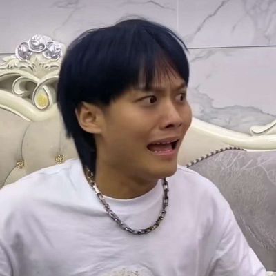 快手紅人方丈 瘋狂小楊哥同款男士霸氣鈦鋼項鏈激光雕花淬火頸鏈