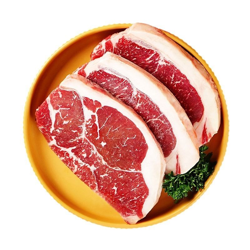 【大希地】原肉整切牛排家庭套餐10片牛肉批发新鲜西冷菲力牛扒厚