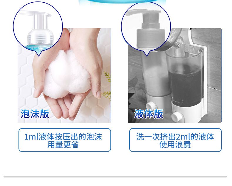 【第二瓶0.1元】洗手液清香型泡沫杀菌消毒家用儿童洗手消毒液正品