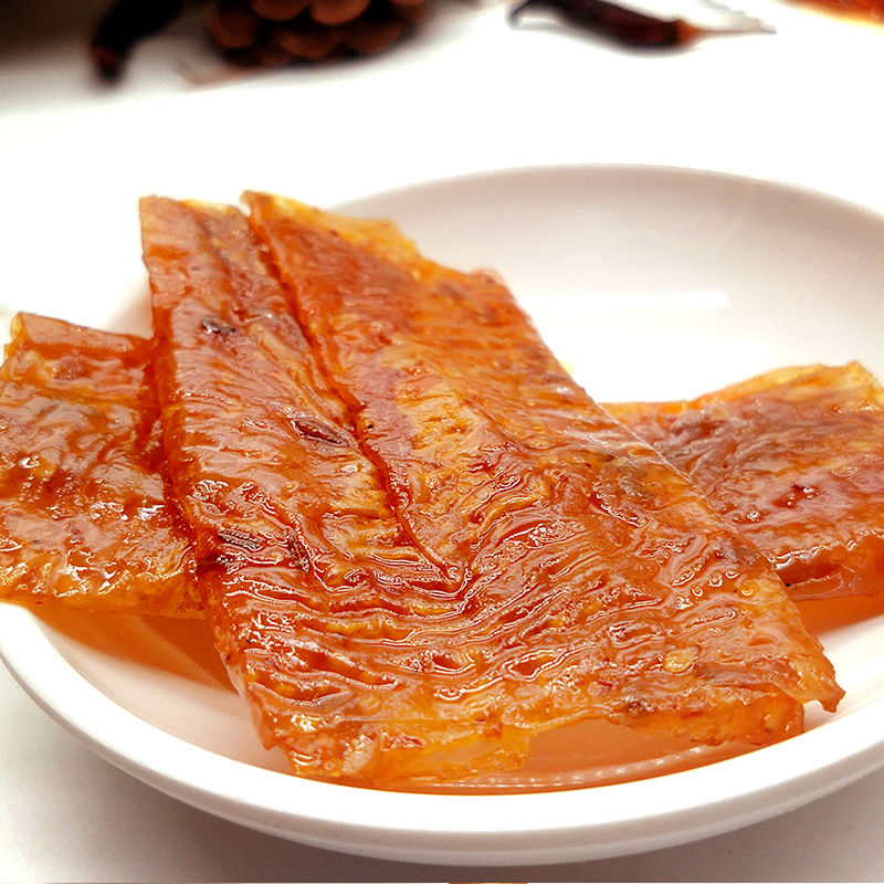 娜味无穷老式大辣片小包装辣条零食怀旧休闲零食豆皮50包20包8包