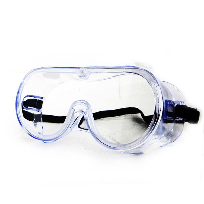 Dust proof glasses transparent anti industrial dust silicone anti fog goggles labor protection anti sand splash myopia riding